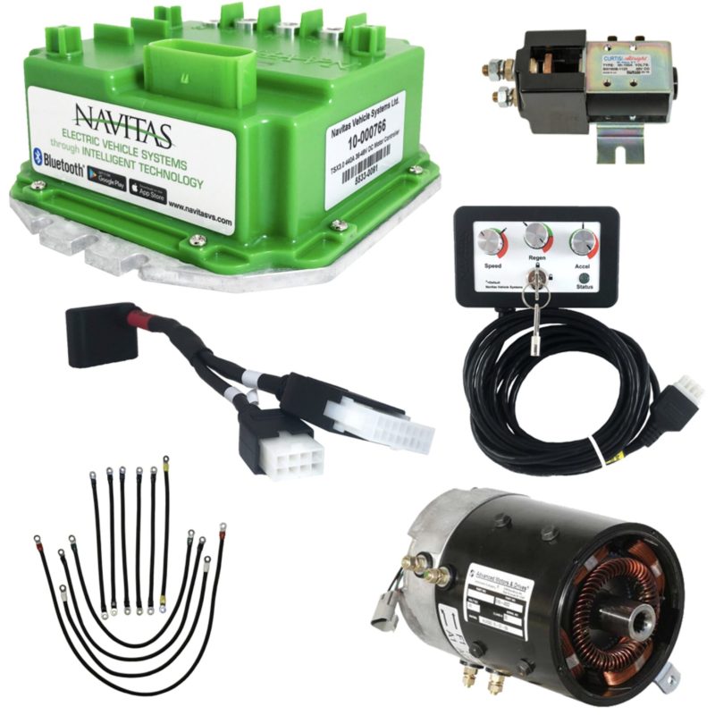 EZ-GO TXT 48V DC Motor & Controller Package – Speed & Torque Upgrade | Navitas TSX3.0