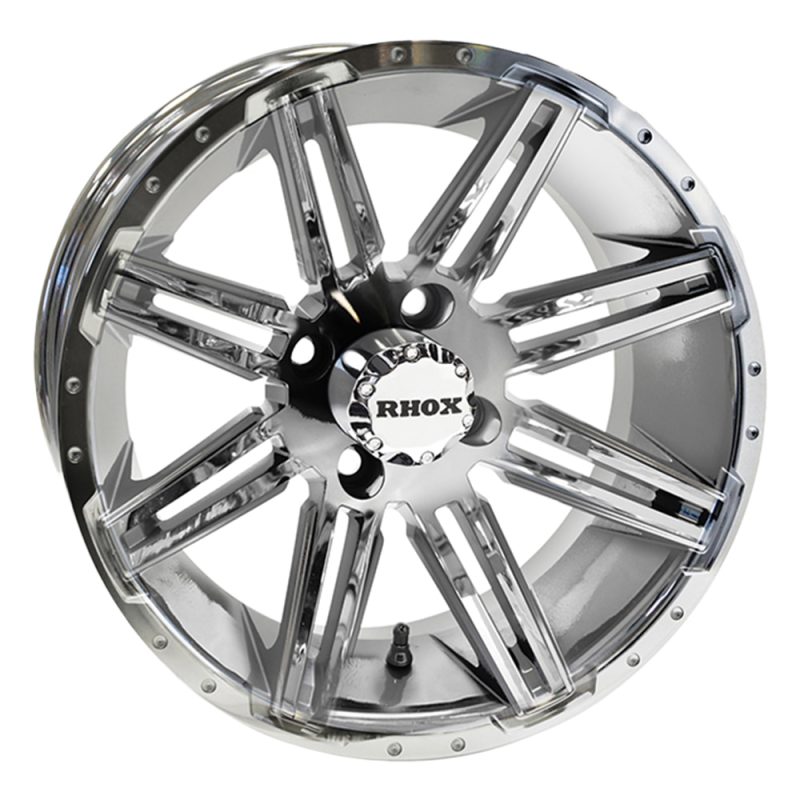 14″ RX275 Chrome Golf Cart Wheel – RHOX®